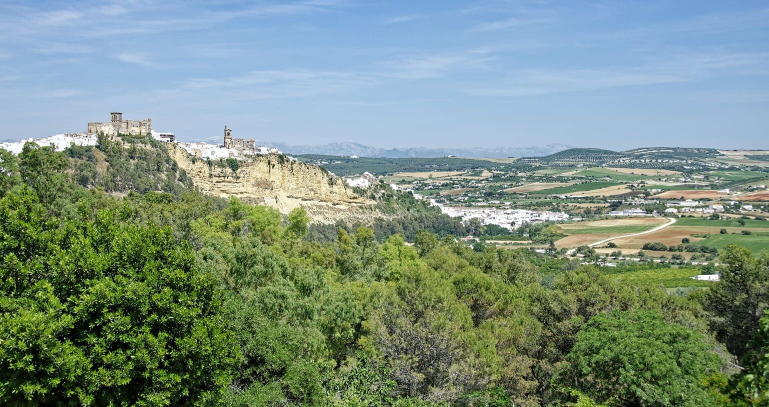 Vista del municipio de Arcos de la Frontera