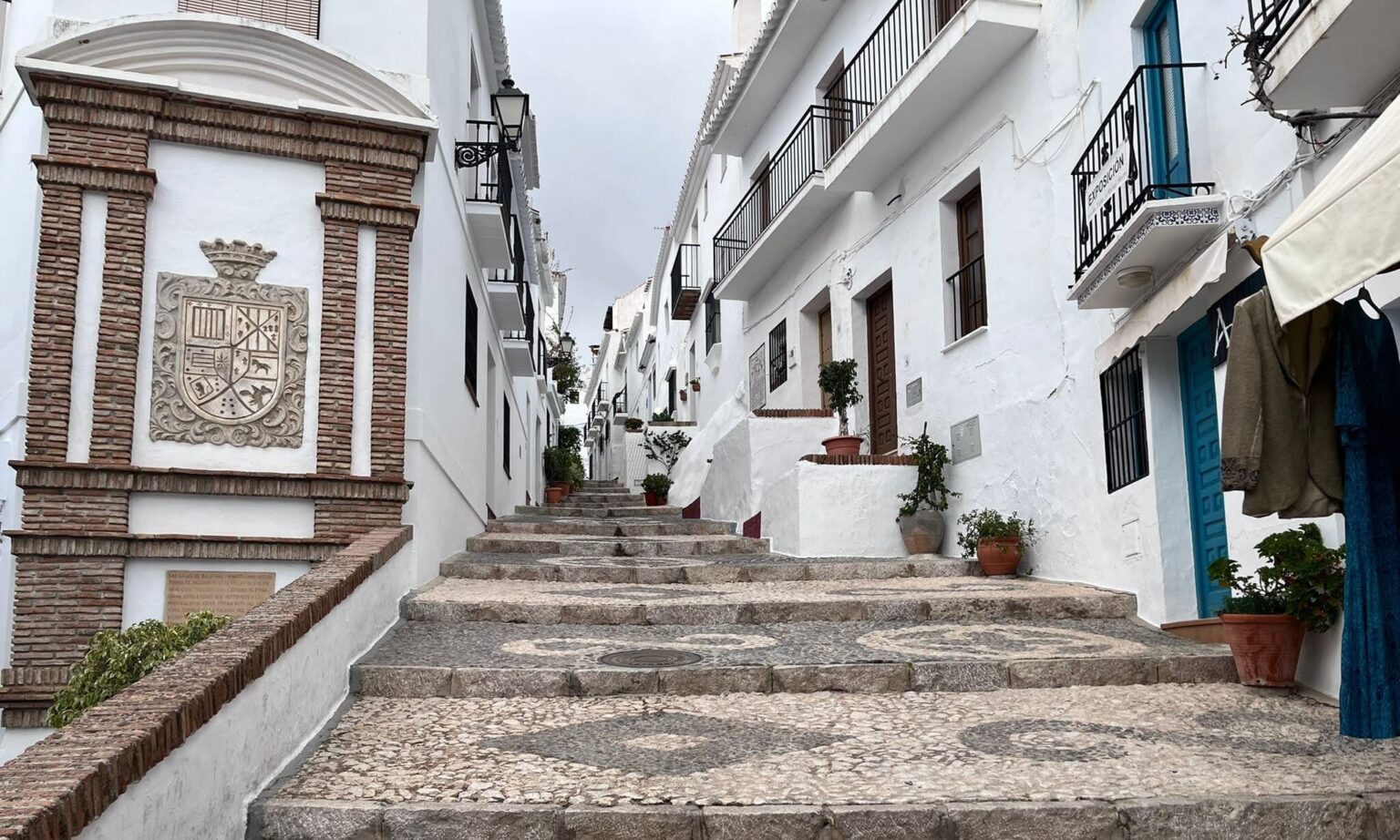 Imagen de una de las calles de Frigiliana