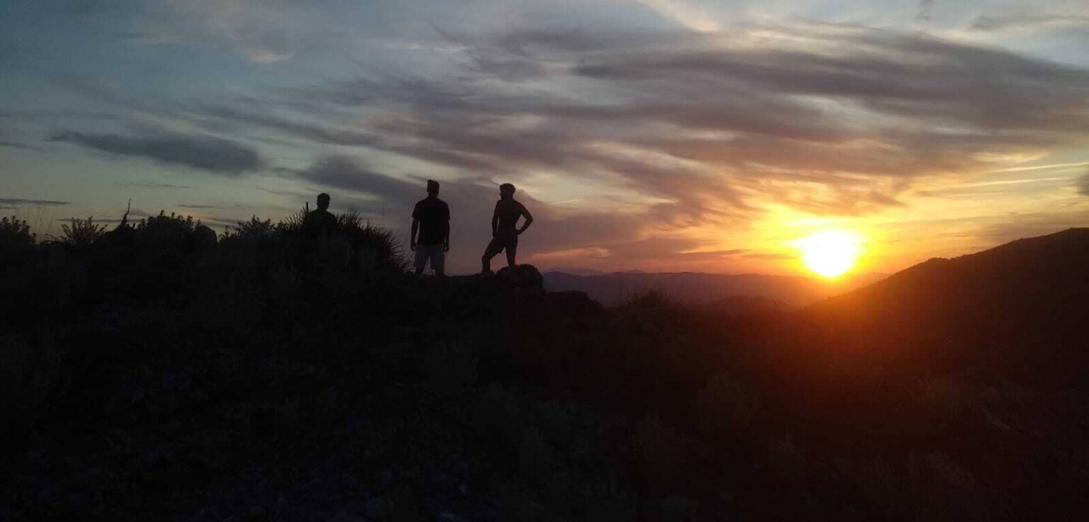 Vista desde una de las cumbres de Canillas de Albaida - Rural Sierra Sol