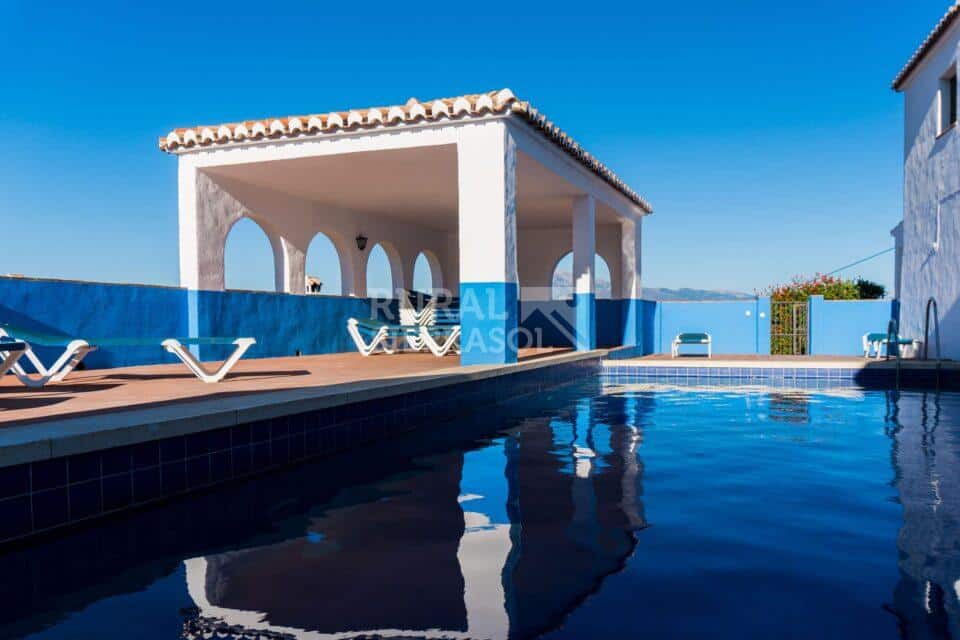 Piscina de Casa rural en Almáchar (Málaga)-1188