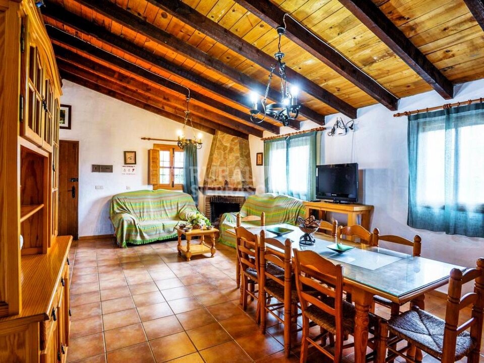 Zona de salón de Casa rural en Almáchar (Málaga)-1127