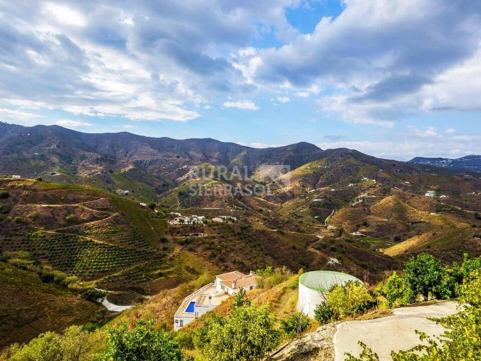 Panorámica de Casa rural en Almáchar (Málaga)-1127