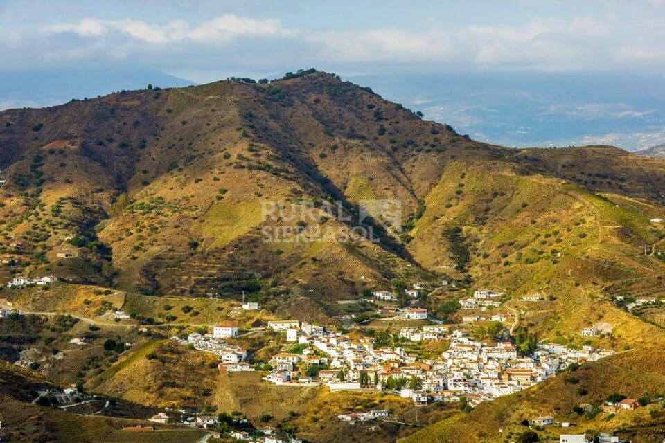 Vistas de Almáchar desde Casa rural en Almáchar (Málaga)-1188