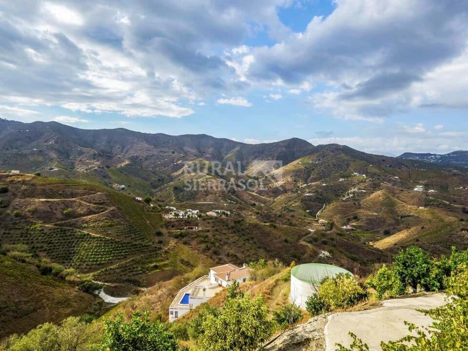 Montañas cercana a casa rural en Almáchar (Málaga) referencia 1192