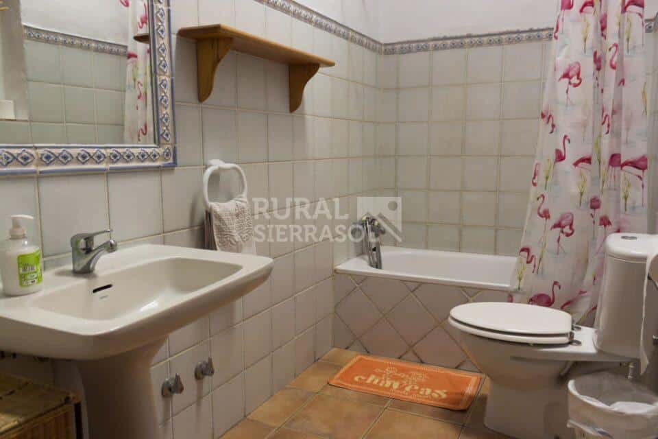 Cuarto de baño de Casa rural en Almáchar (Málaga)-1127