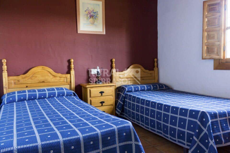 Dormitorio doble de Casa rural en Almáchar (Málaga)-1127