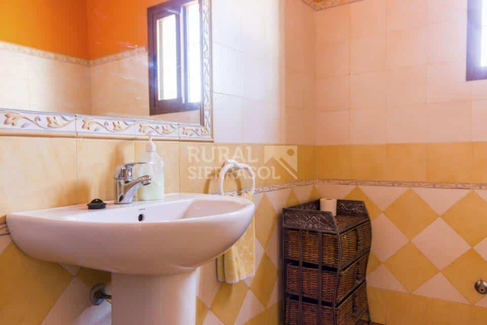 Lavabo de Casa rural en Almáchar (Málaga)-1191