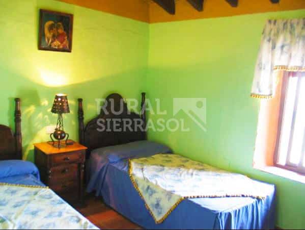 Dormitorio doble de Casa rural en Almáchar (Málaga)-2690
