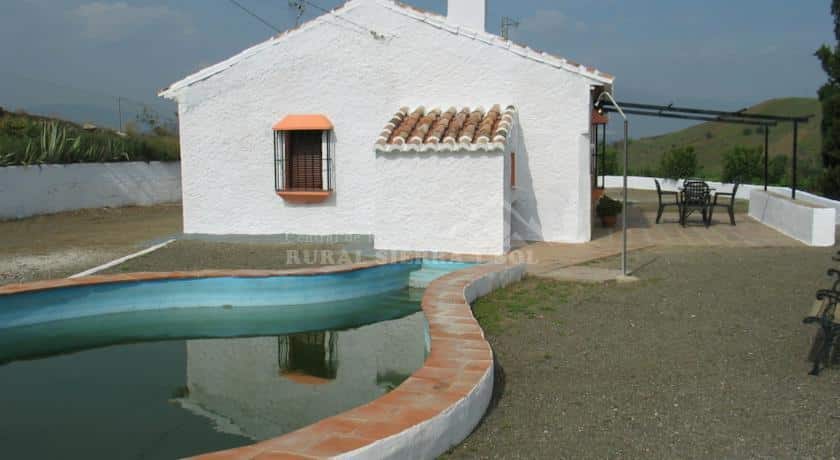 Piscina de Casa rural en Almáchar (Málaga)-2690