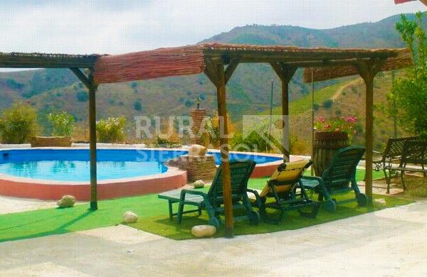 Piscina de Casa rural en Almáchar (Málaga)-2692