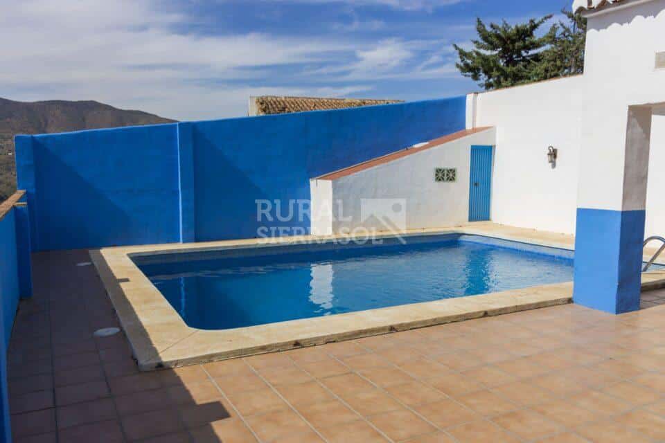 Piscina en Casa rural en Almáchar (Málaga)-1127