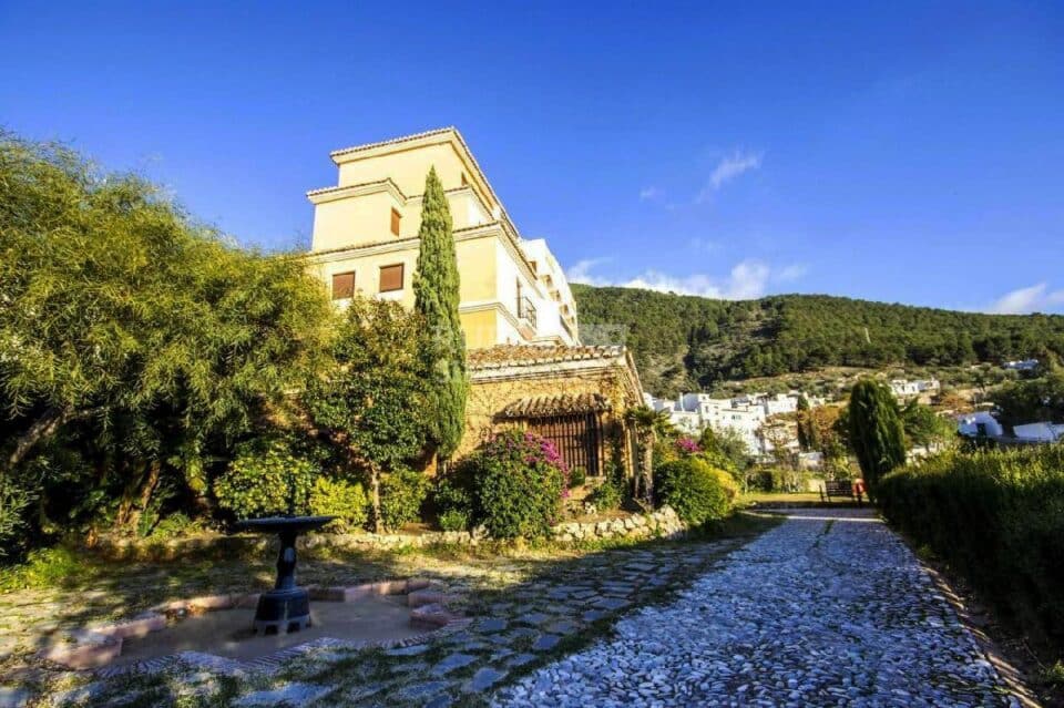 Jardín de Hotel rural en Alcaucín (Málaga)-3415