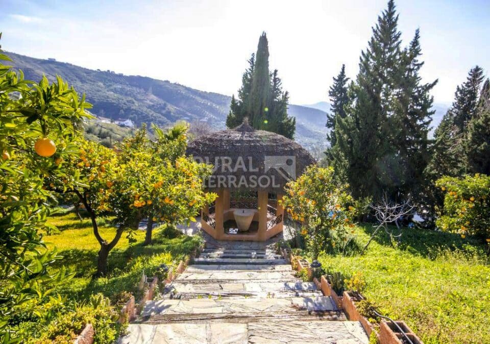 Jardín de Hotel rural en Alcaucín (Málaga)-3415