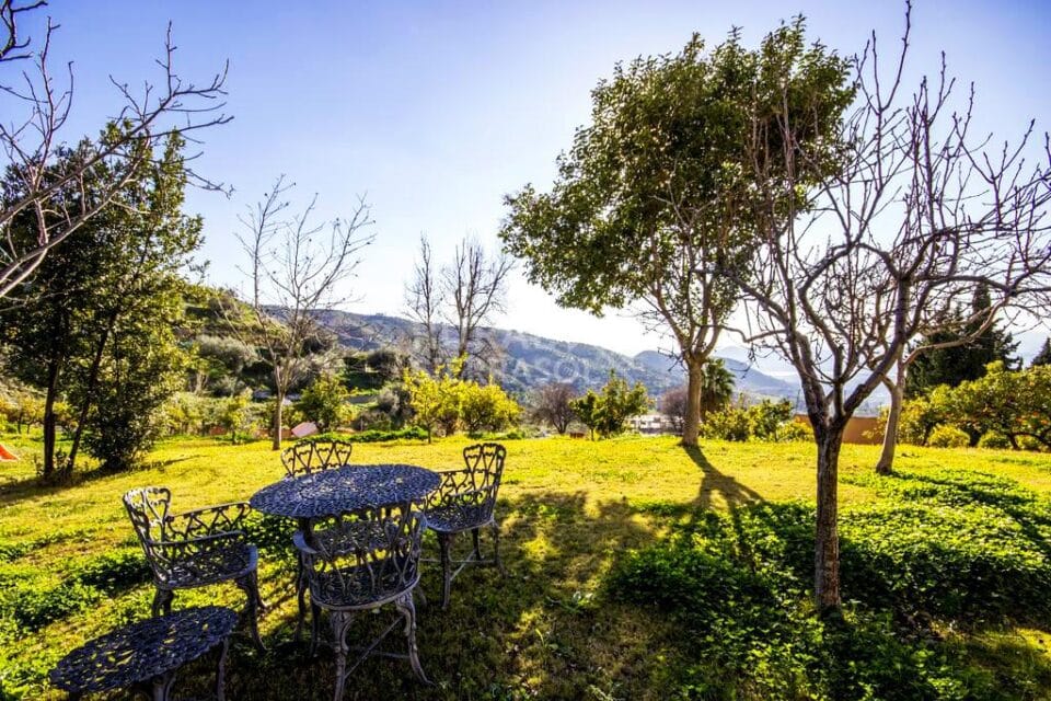 Jardín de Hotel rural en Alcaucín (Málaga)-3415