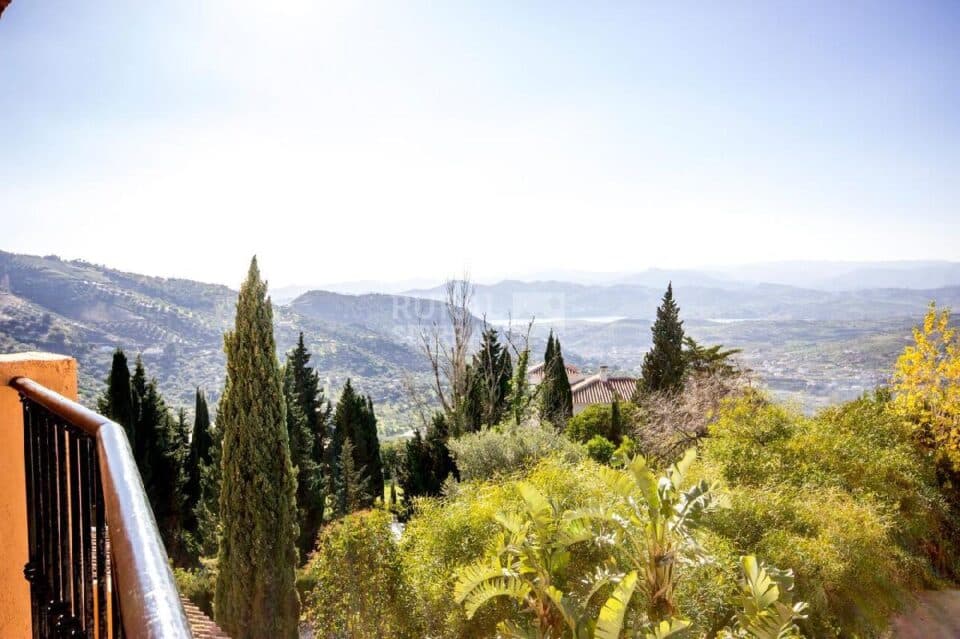 Vistas desde Hotel rural en Alcaucín (Málaga)-3415