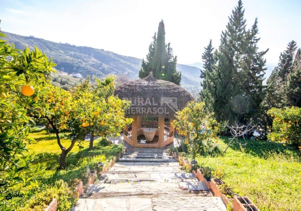 Jardín de Hotel rural en Alcaucín (Málaga)-3415