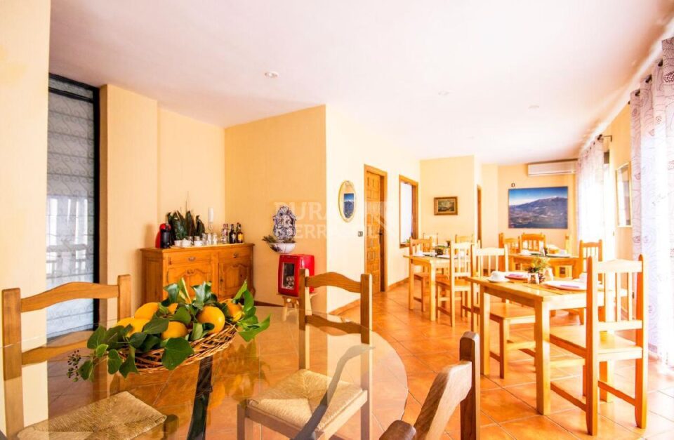 Comedor de Hotel rural en Alcaucín (Málaga)-3415