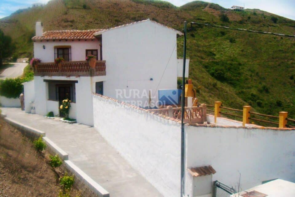 Fachada de Casa rural en Almachar (Málaga)-3899