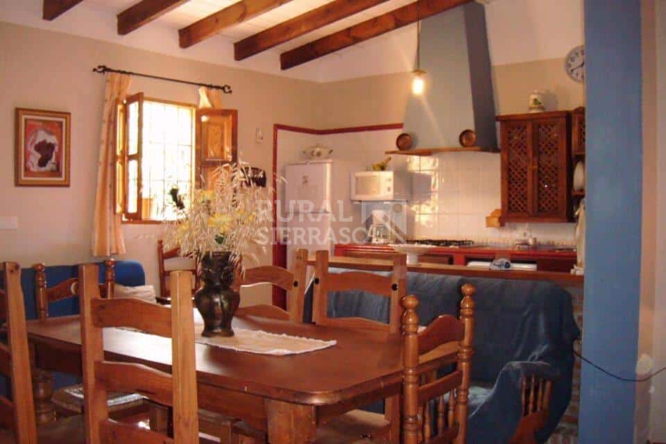 Salón cocina de Casa rural en Almachar (Málaga)- 1488