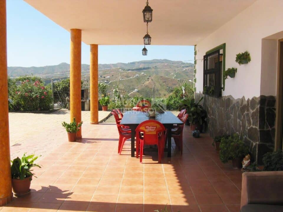 Porche de Casa rural en Almáchar (Málaga)-0566