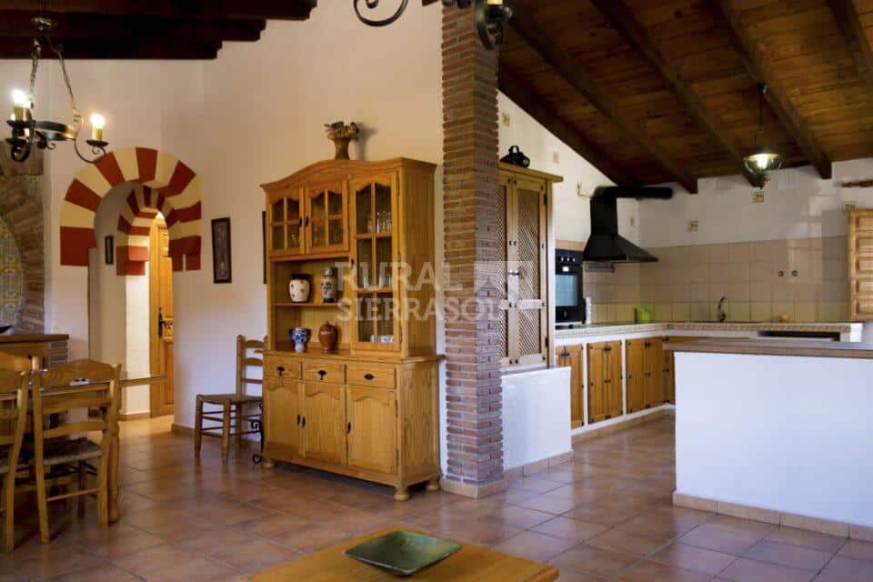 Mueble de salón de Casa rural en Almáchar (Málaga)-1127