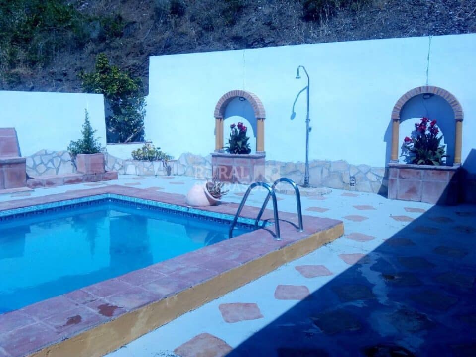 Piscina de Casa rural en Almáchar (Málaga)-0937