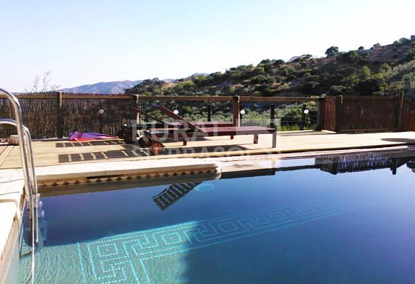 Piscina de Casa rural en El Chorro (Álora, Málaga)-3442