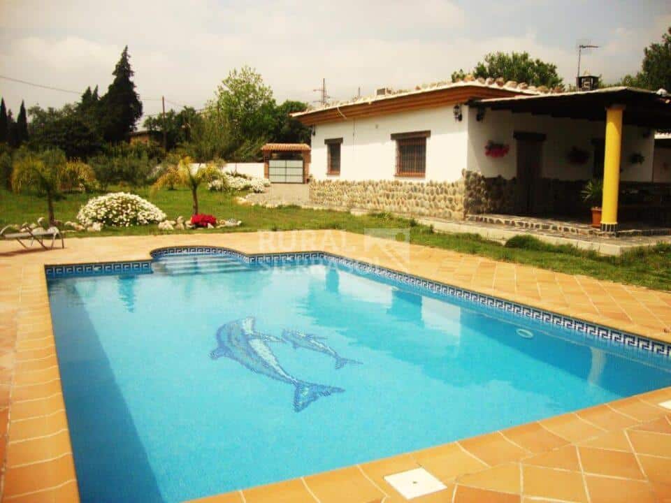 Piscina de casa rural en Órgiva (Granada) referencia 1415