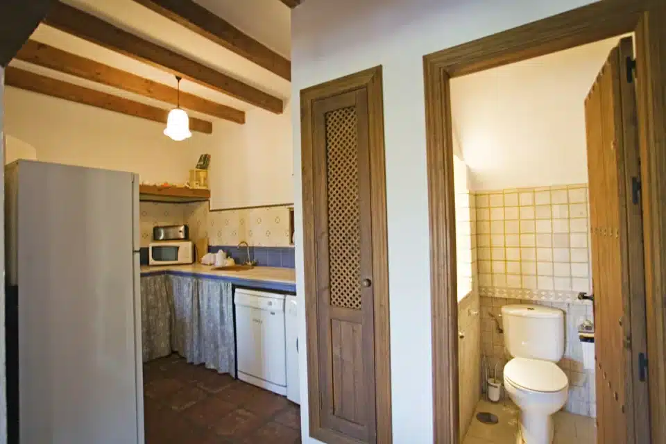 Cocina de Casa rural en El Chorro - Álora (Málaga)-3093