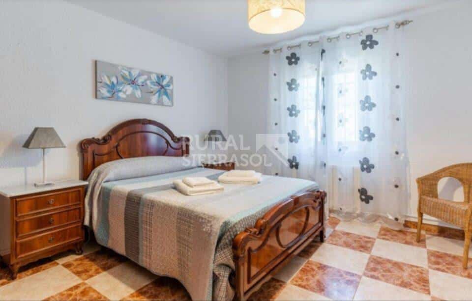 Cama doble de Casa rural en Ronda (Málaga)-3787