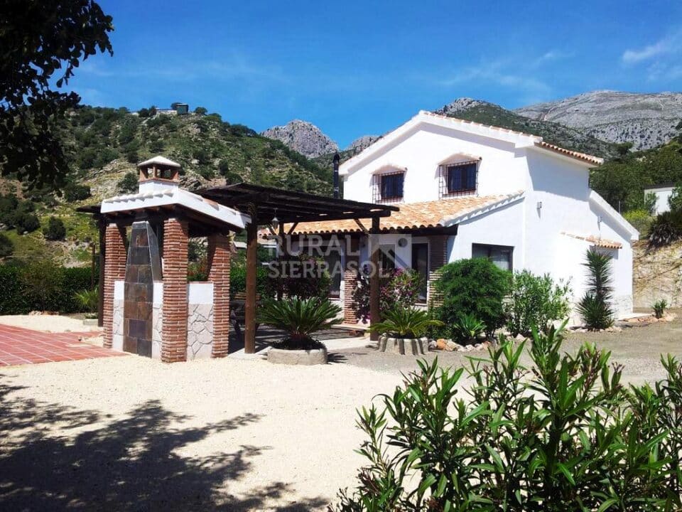 Fachada de Casa rural en El Chorro - Álora (Málaga)-1764