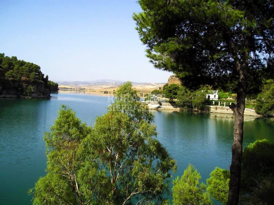 Embalse cerca de Casa rural en El Chorro - Álora (Málaga)-1764