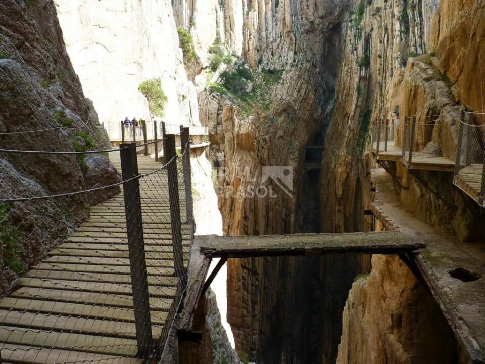 Caminito del Rey cerca de Casa rural en El Chorro - Álora (Málaga)-1764