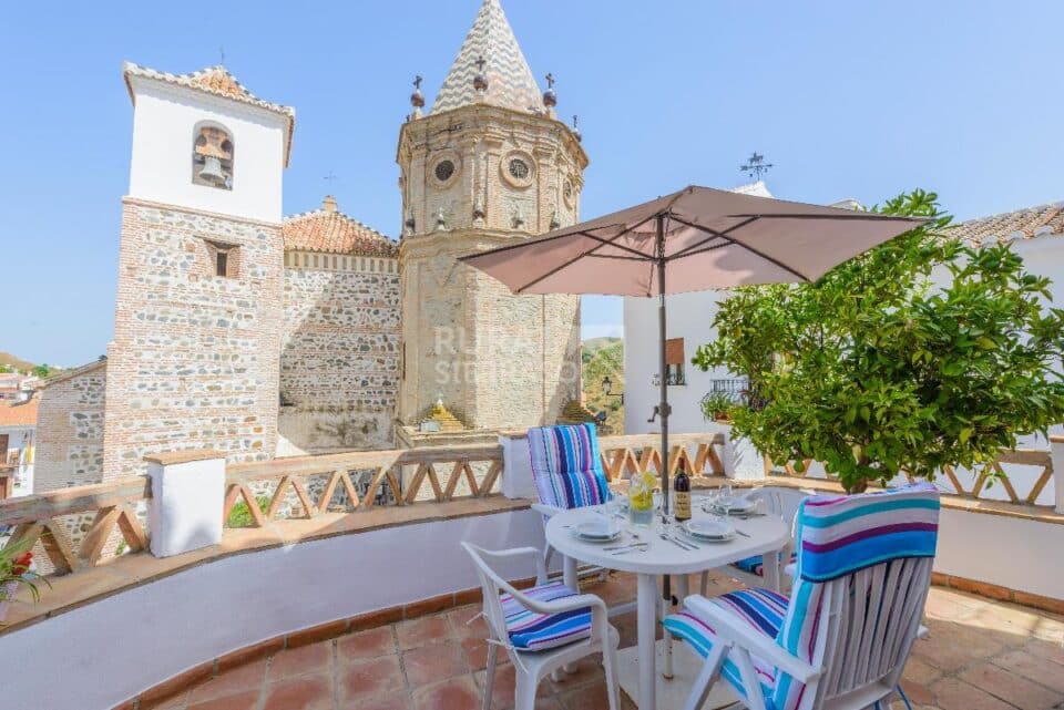 Terraza de Casa rural en El Borge (Málaga)-3551