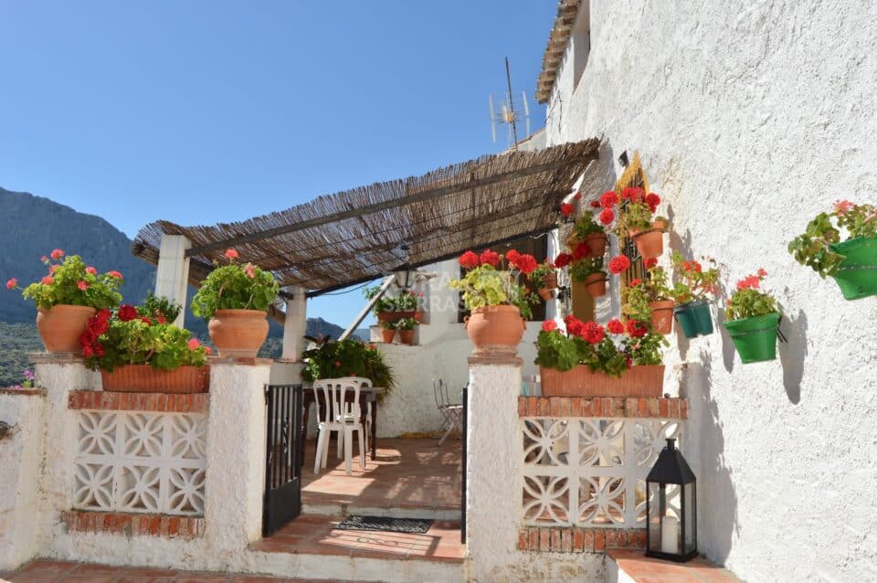 Porche de Casa rural en Alfarnatejo (Málaga)-1100