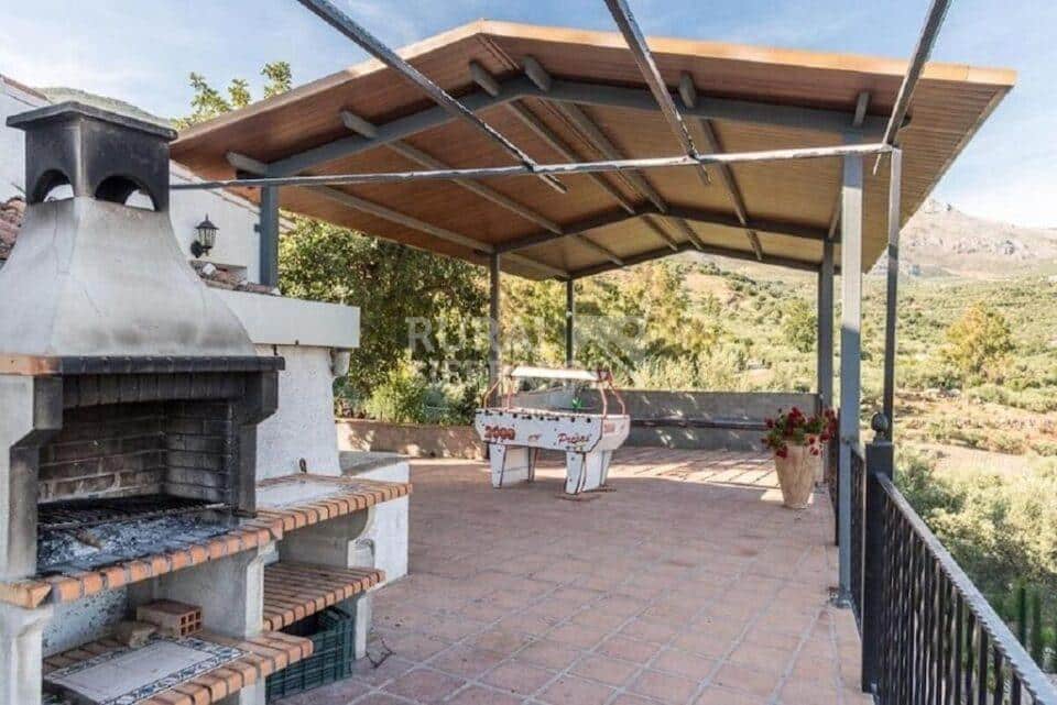 Zona de barbacoa de Casa rural en Periana (Málaga)-3307