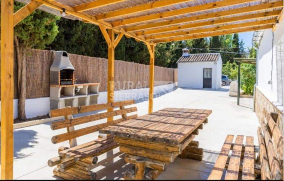 Zona de barbacoa de Casa rural en Ronda (Málaga)-3787