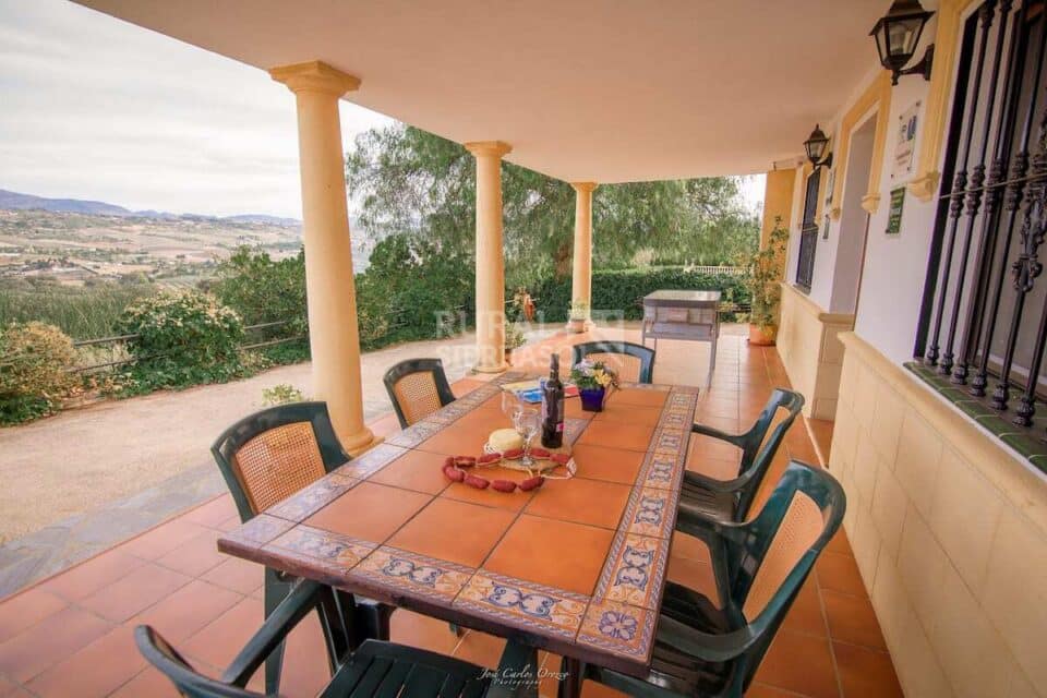 Casa Rural en Ronda, con piscina vallada, barbacoa, aire acondicionado - Imagen 3