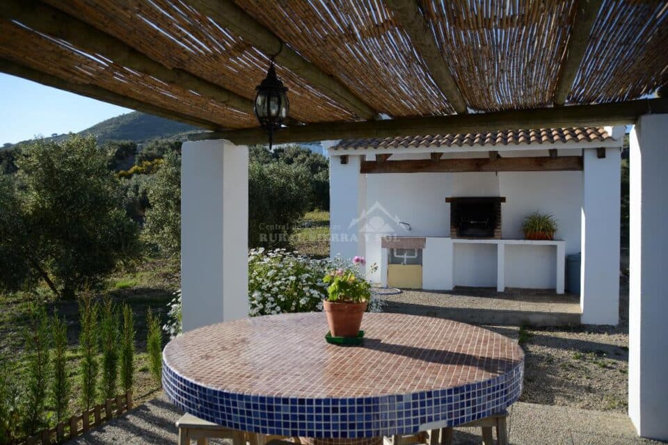 Zona de barbacoa de Casa rural en Antequera (Málaga)-3326