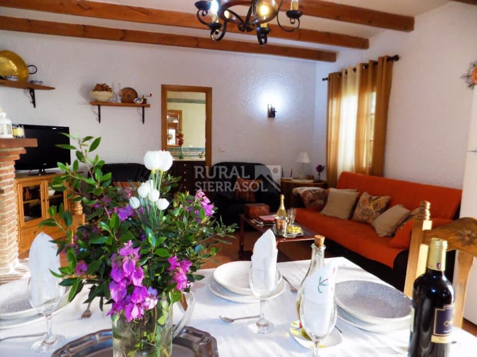 Sofás de salón de Casa rural en Periana (Málaga)-3339