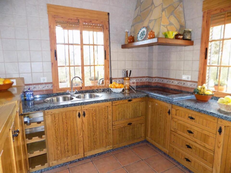 Encimera de cocina en Casa rural en Periana (Málaga)-3339