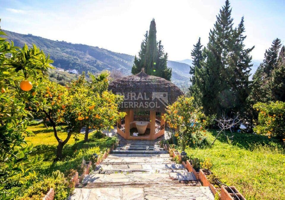 Jardín de Casa rural en Alcaucín (Málaga)-3418