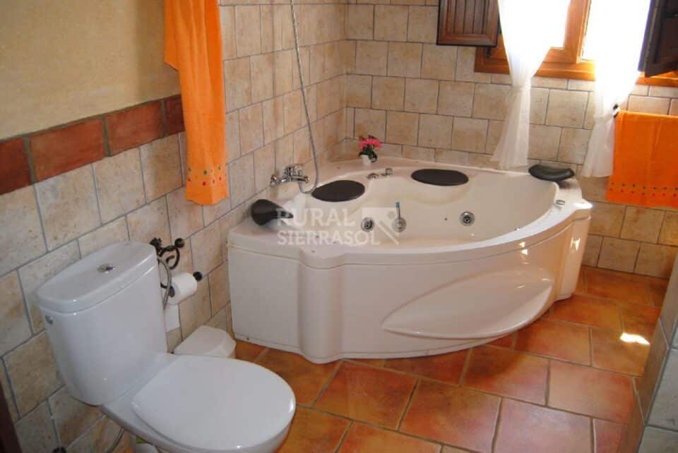 Bañera hidromasaje de Casa rural en Antequera (Málaga)-3421