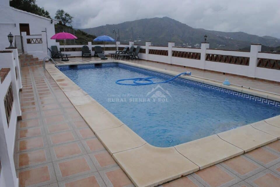 Acogedora Casa Rural en El Borge con piscina vallada, barbacoa, chimenea - Imagen 42