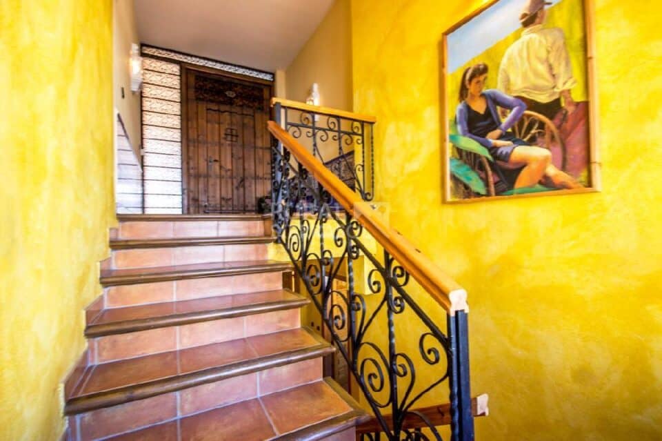 Escalera de Casa rural en Alcaucín (Málaga)-3674