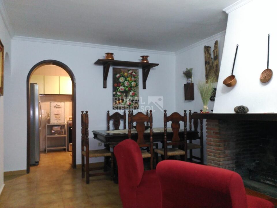 Chimenea de Casa rural en Alcaucín (Málaga)-3700