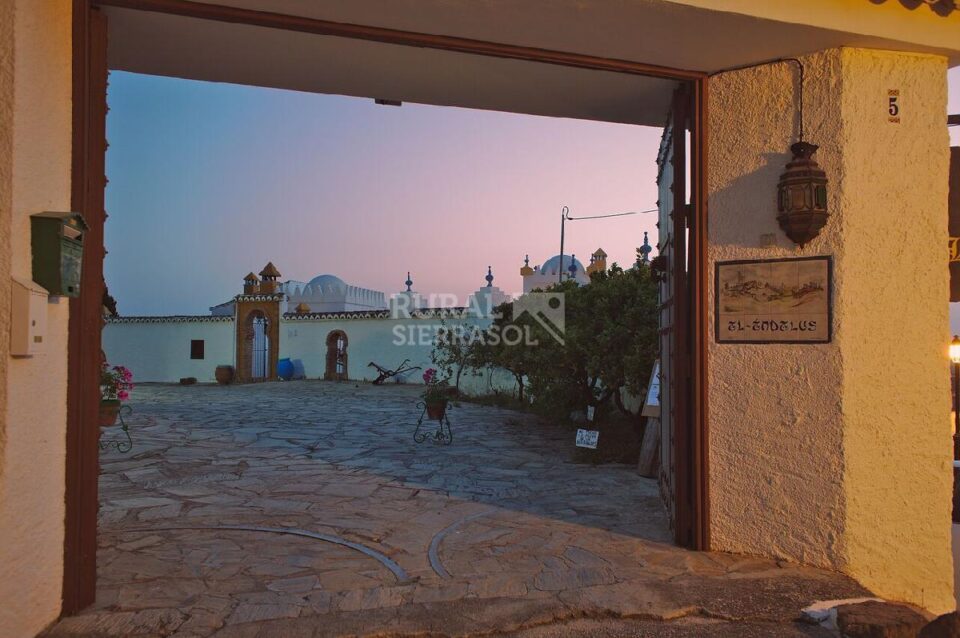 Patio de Casa rural en Alcaucín (Málaga)-3700