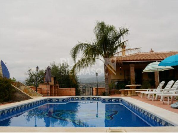 piscina de Casa rural en Alcaucín (Málaga)-3842