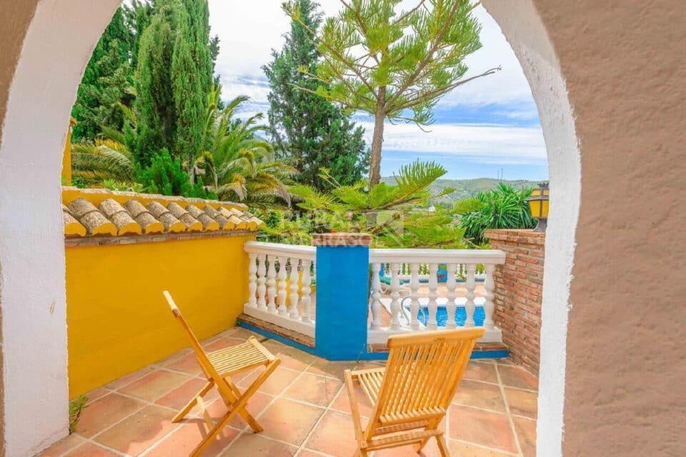 Terraza de Casa rural en Alcaucín (Málaga)-3864