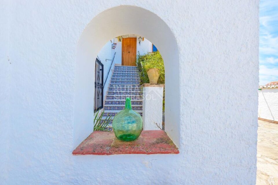 Escalera en Casa rural en Alcaucín (Málaga)-3864